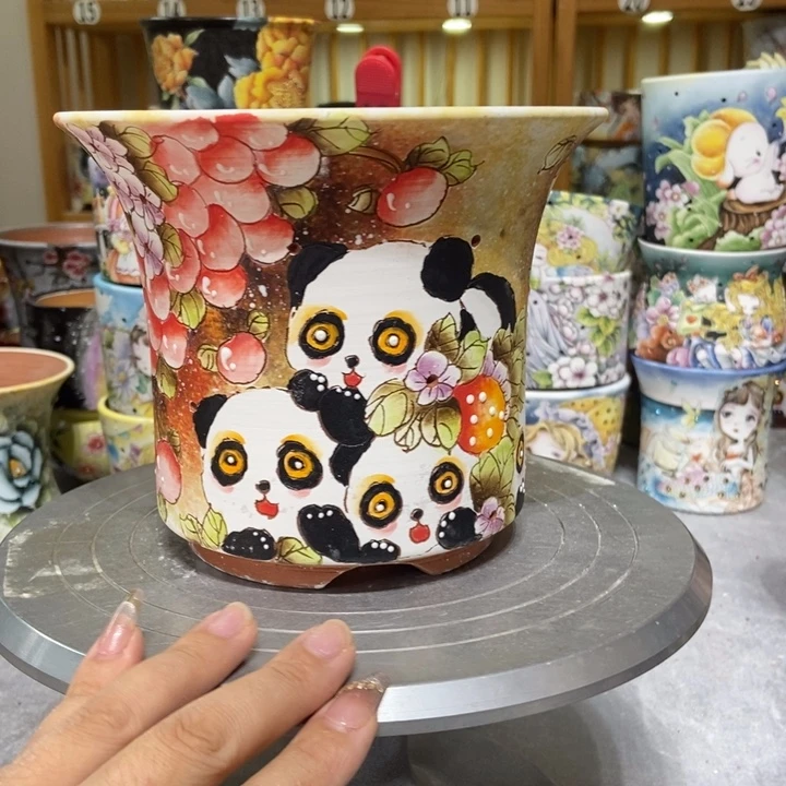 景德镇艺术手绘作品