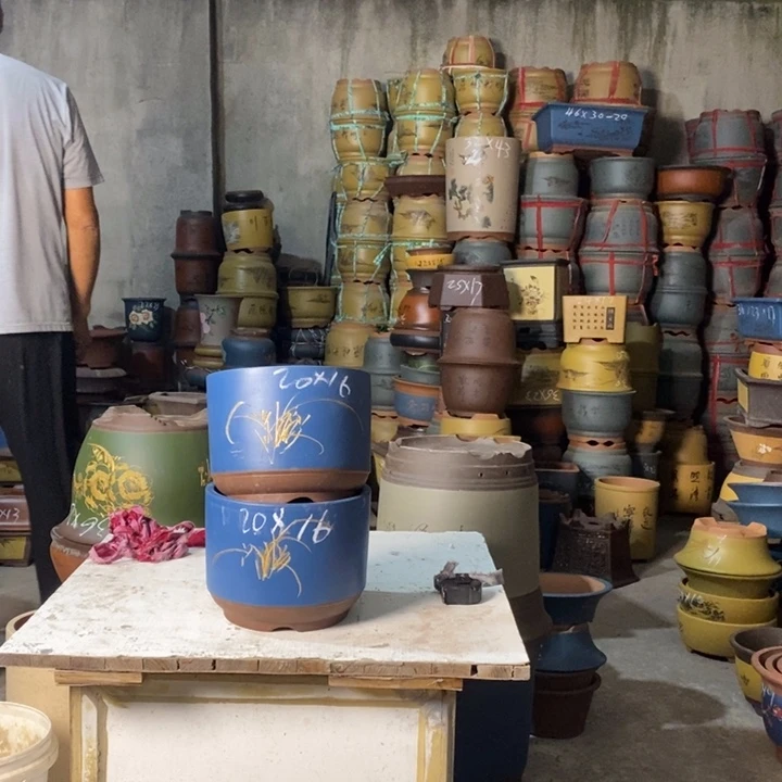 紫砂花盆紫砂茶具