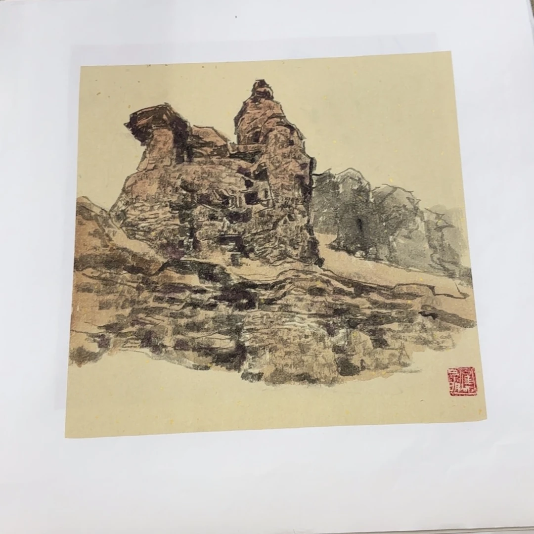 国画焦禄明老师作品刘