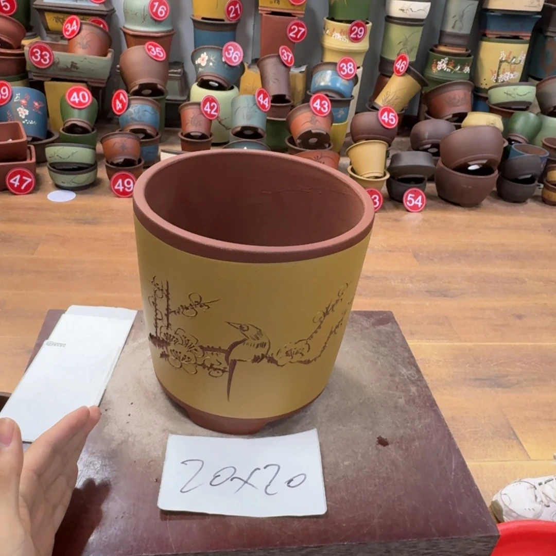 紫砂花盆破损包赔