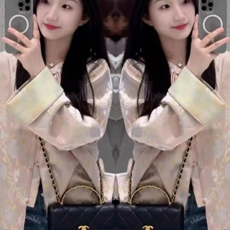 国风优雅新中式外套2025春季新款精致百搭时髦流苏盘扣设计感上衣