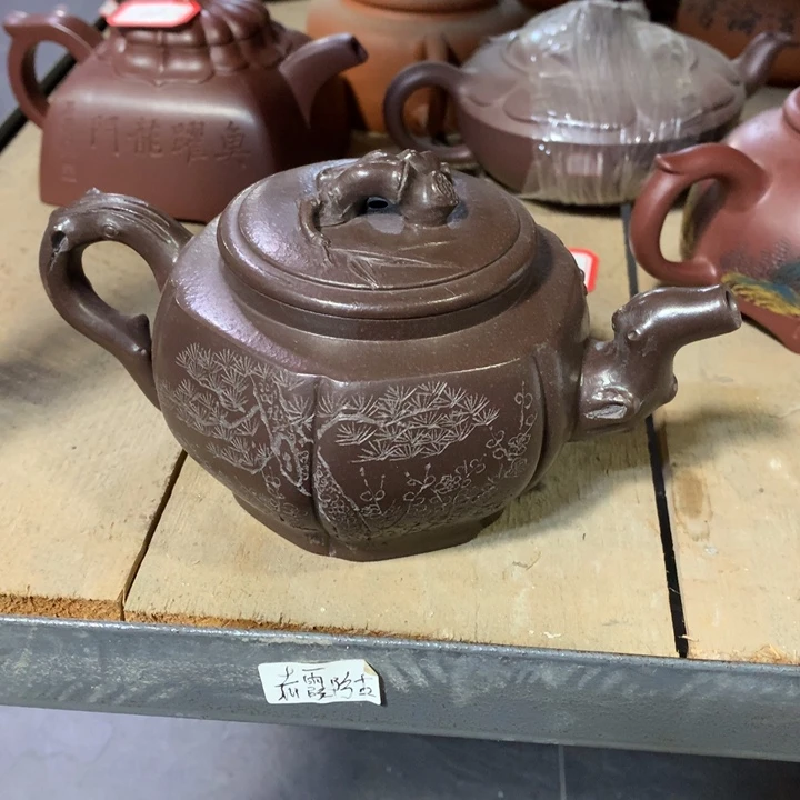紫砂茶壶原矿手工148