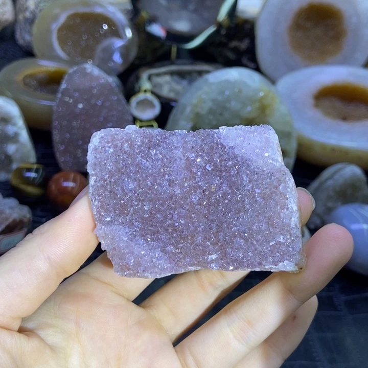 珠宝半成品水晶未镶嵌晶块
