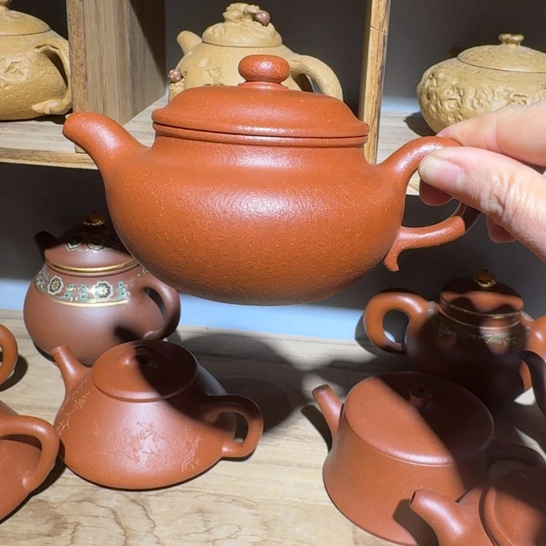 段泥茶壶降坡220毫升左右