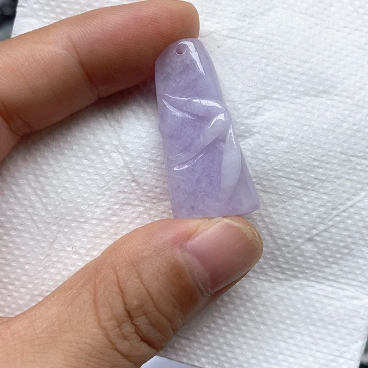 颈饰未镶嵌翡翠天然缅甸翡翠