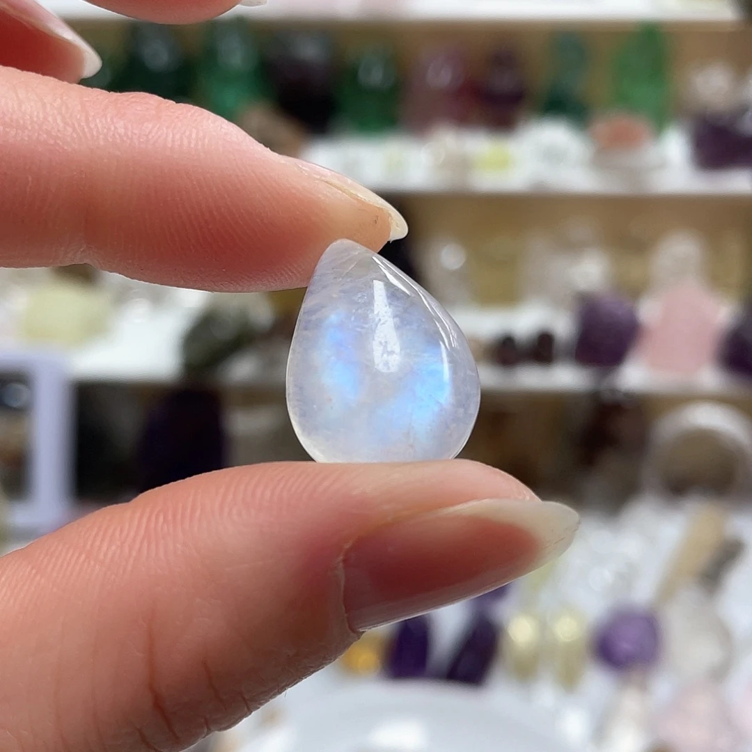 水晶珠宝半成品未镶嵌爱*