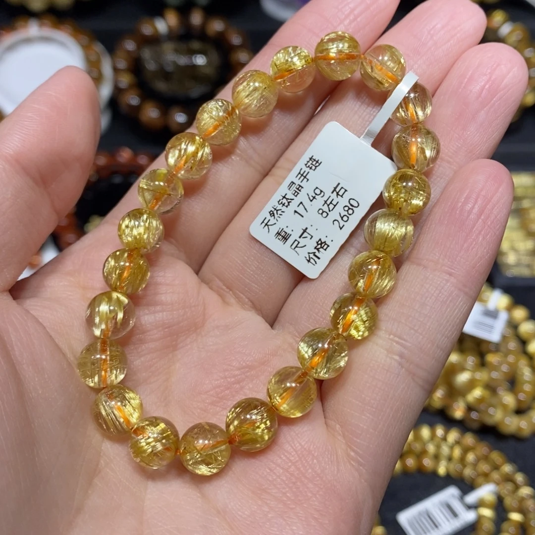 喵****水晶手链未镶嵌青