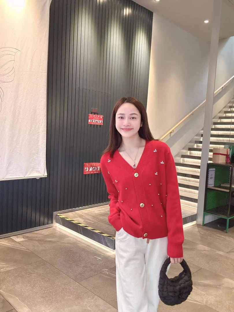 YTTRIUM LIN【初恋谜语】针织衫休闲时尚百搭（不能机洗）33972