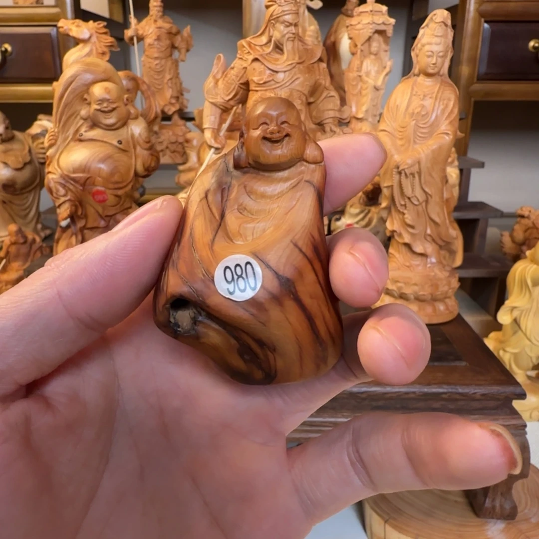 崖柏檀木匠心一物一拍