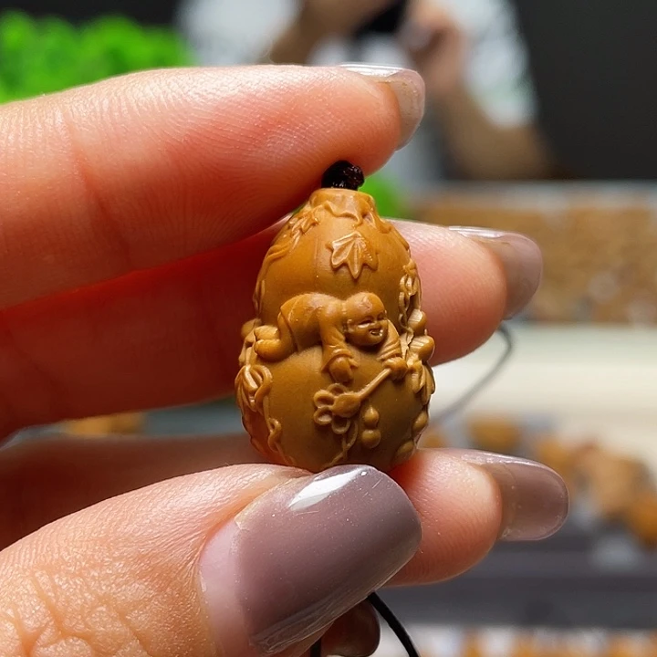 橄榄核吊坠橄榄核
