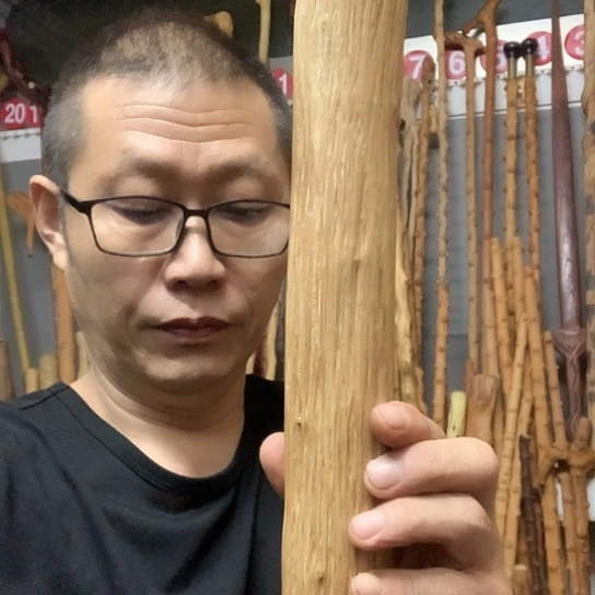 大***鹏铁匠木千斤把长40厘米