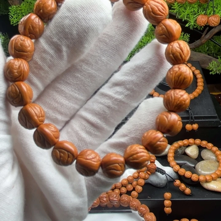 晴***天吊坠桃核精品单圈