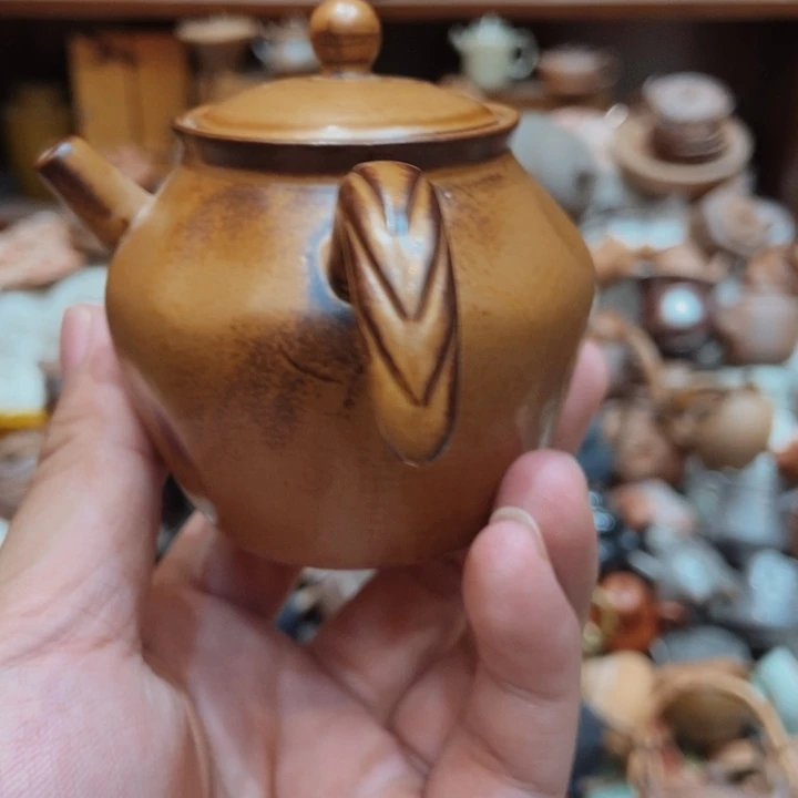 柴烧老岩泥高端茶器