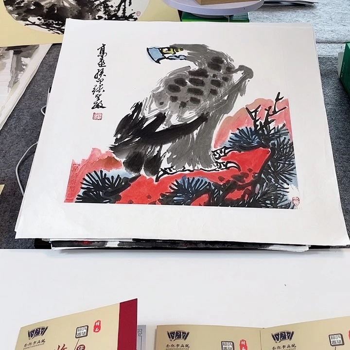 国画张圣敏先生纯手绘作品