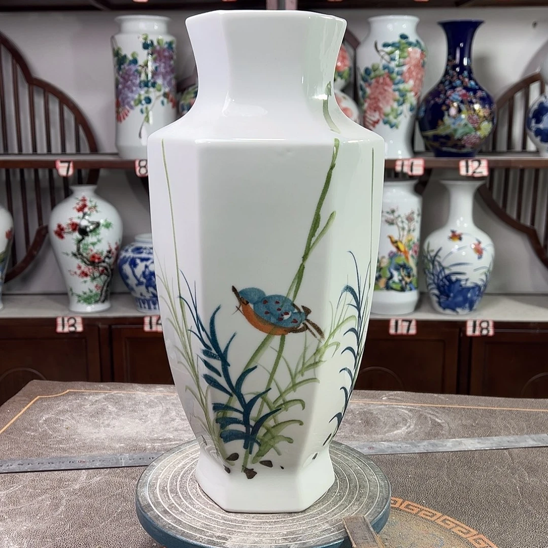 陶摆件景德镇陶瓷6竹