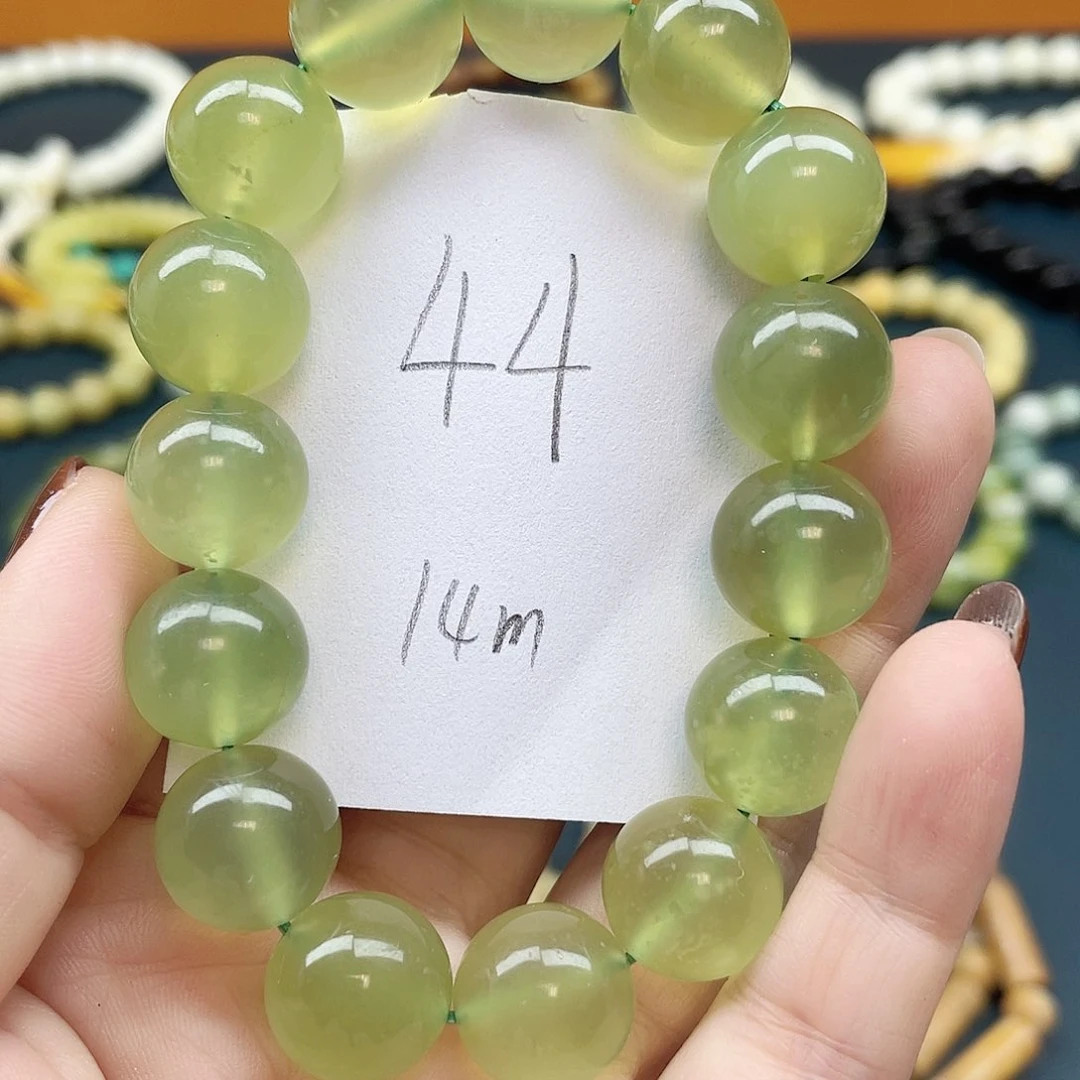 未镶嵌蛇纹石玉手串