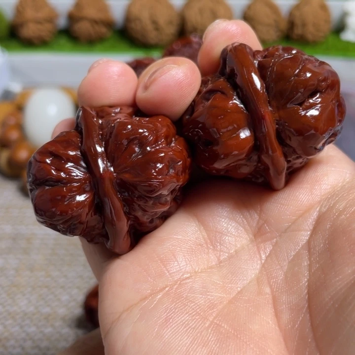 文玩核桃把件36蛤蟆