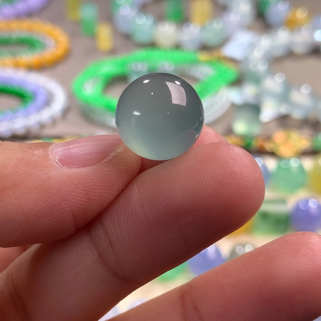 翡翠手链未镶嵌卡13