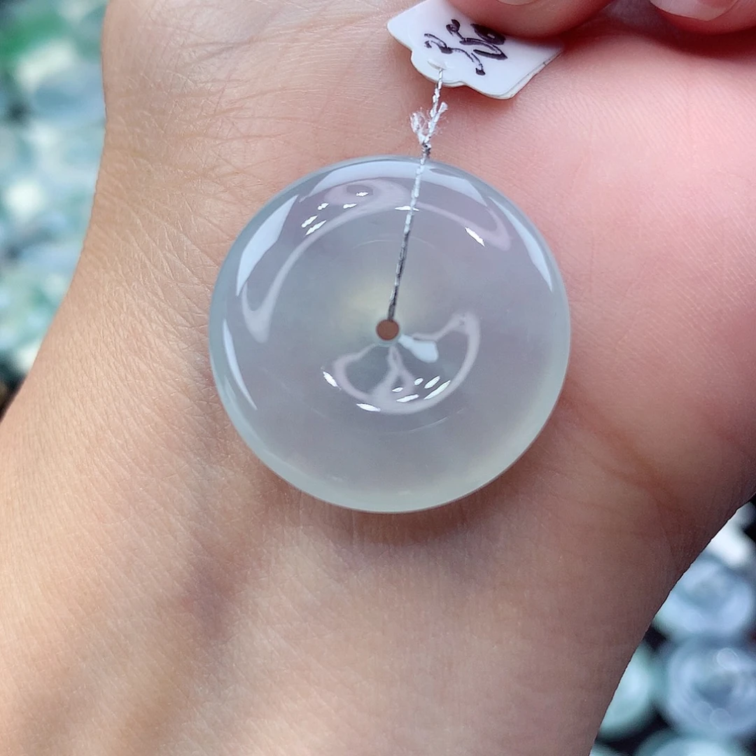 颈饰未镶嵌翡翠编号15尺寸23.7-5.9