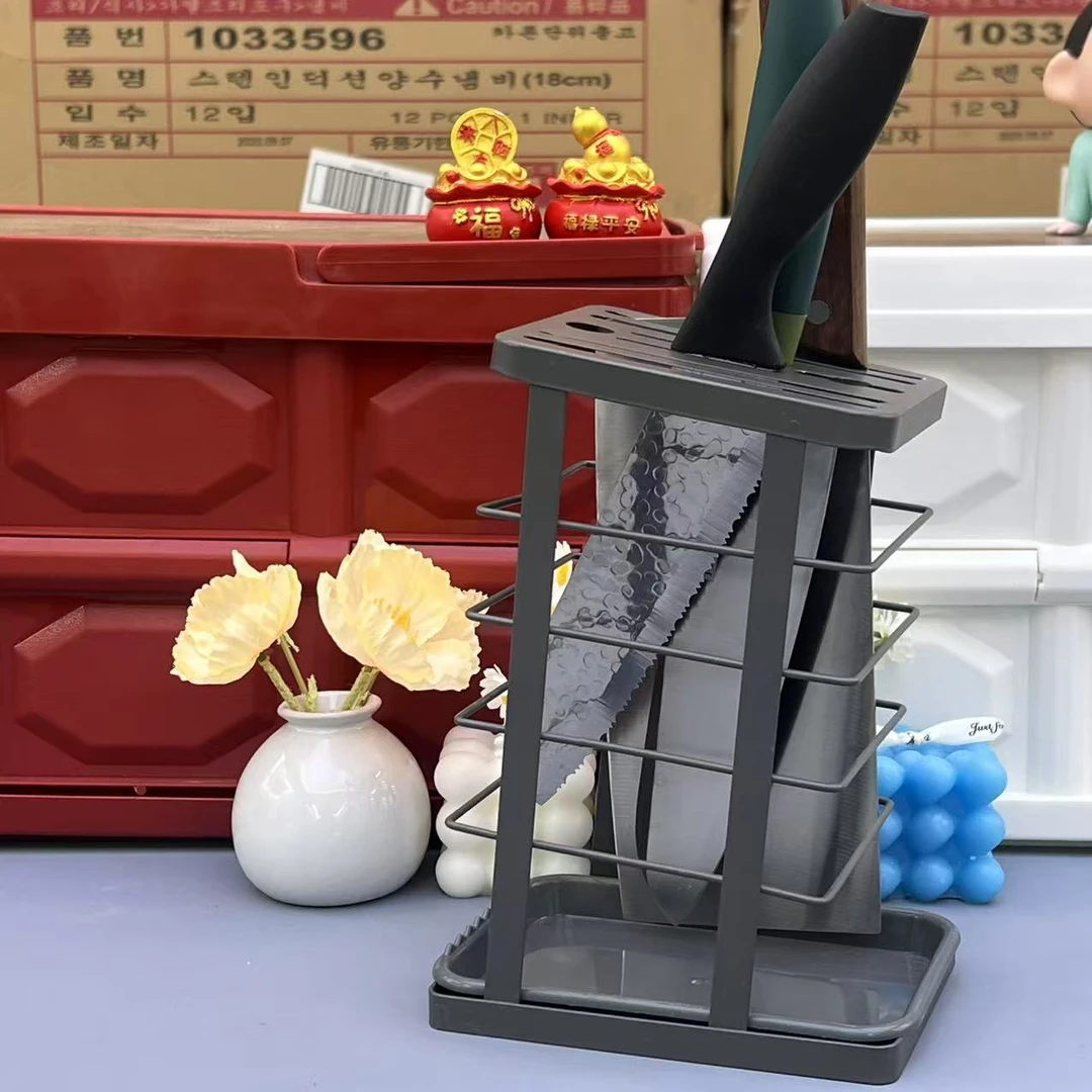 加厚厨房刀架1个家用厨房必备轻奢现代高级感简约高颜【汤家限定】