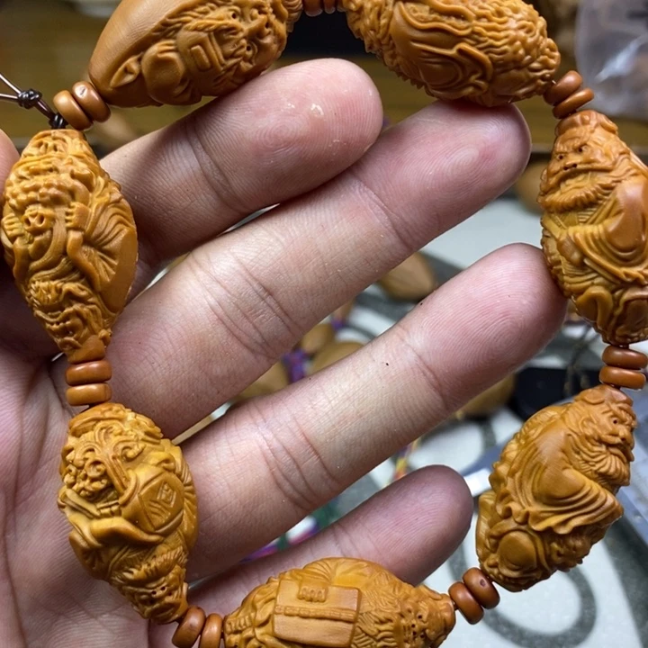橄榄核手串/手链橄榄核雕工艺手串