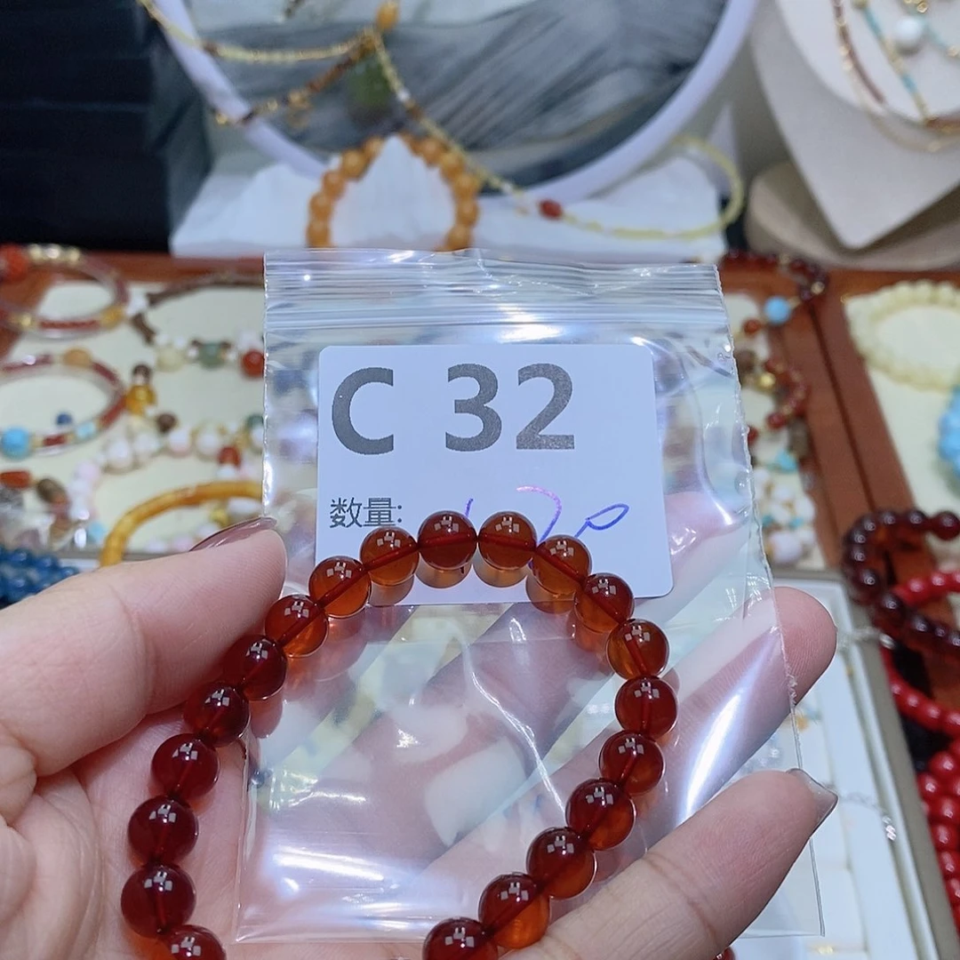 蜜蜡珠宝奇石未镶嵌小*汪C32