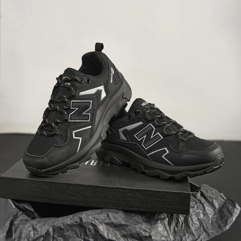 新百伦新款运动鞋男鞋子男夏季透气休闲跑步鞋网面户外透气跑步鞋