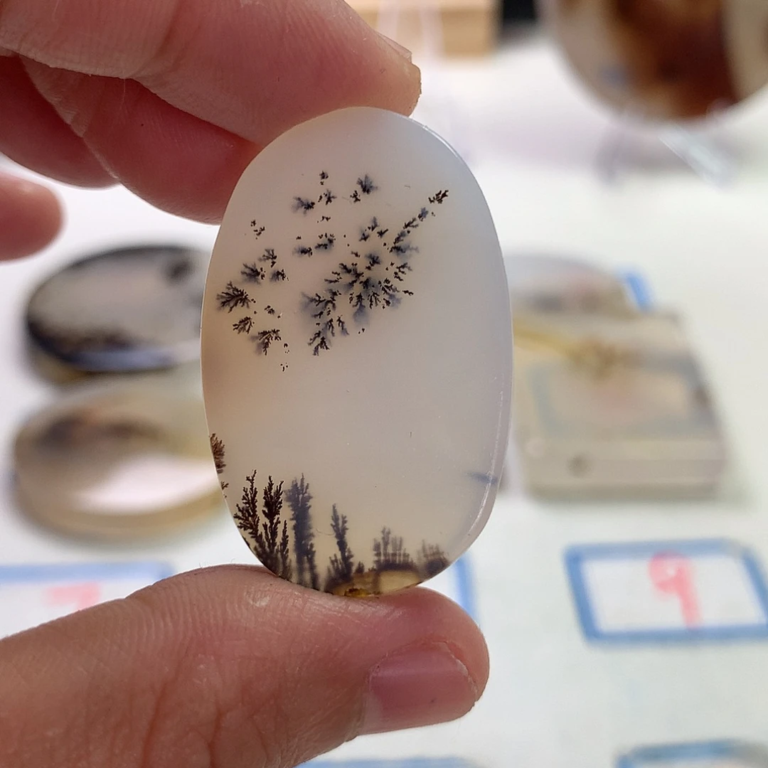 未镶嵌玛瑙/玉髓珠宝半成品