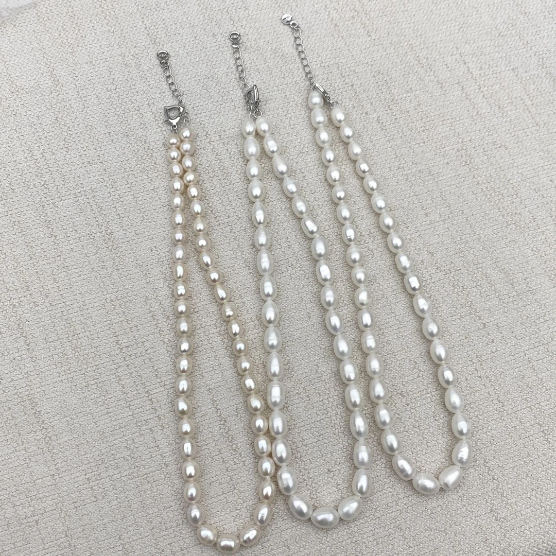 【小宝珠宝】22 T14626-珍珠项链-多样性发一件-随形