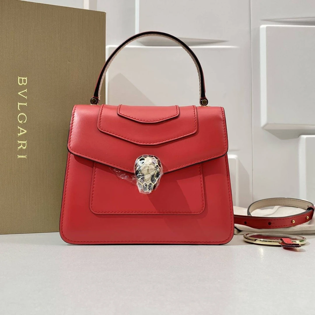 99新 BVLGARI/宝格丽 思斯专属 宝格丽红色风琴 THQW143
