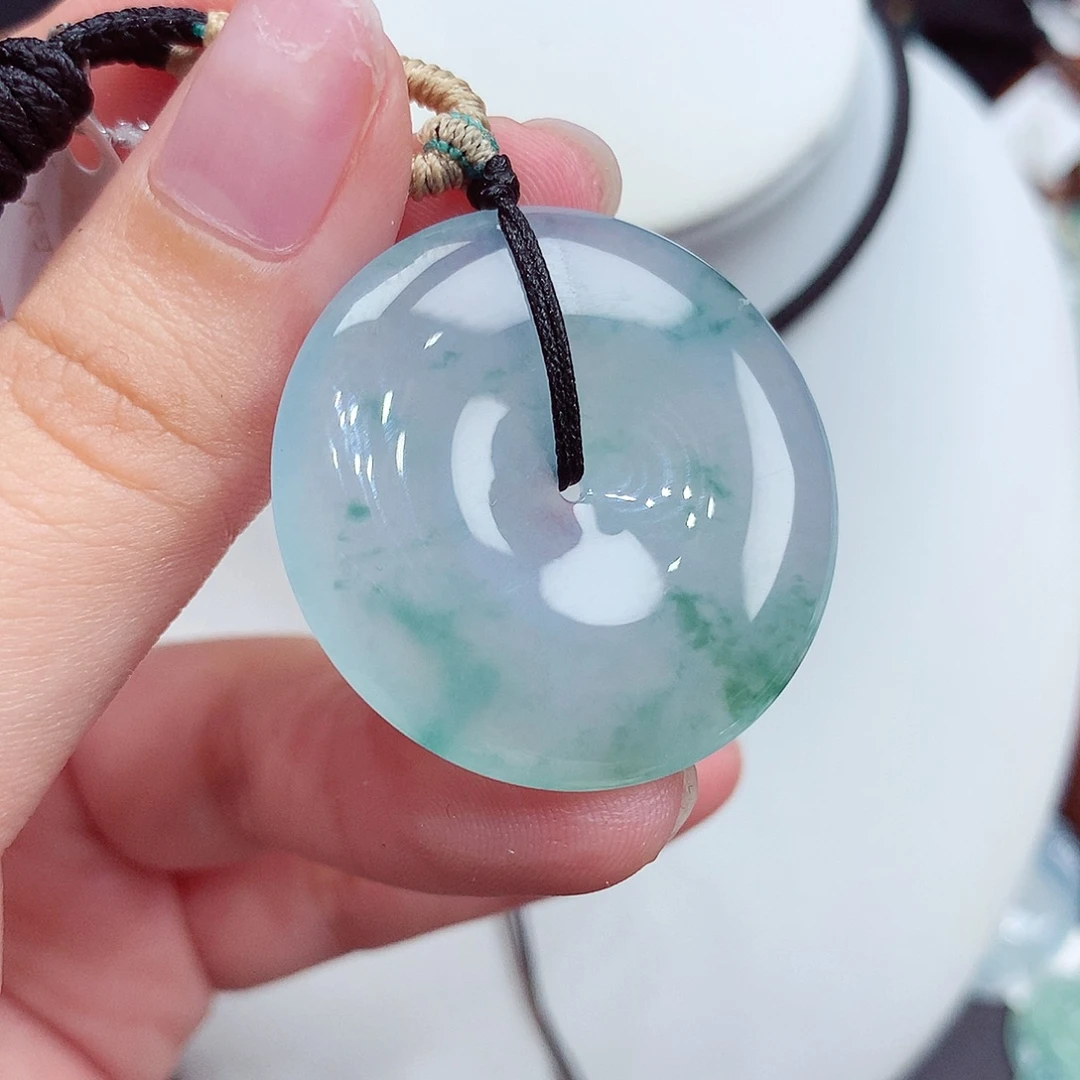 颈饰未镶嵌翡翠翡翠94，32.5/5.7