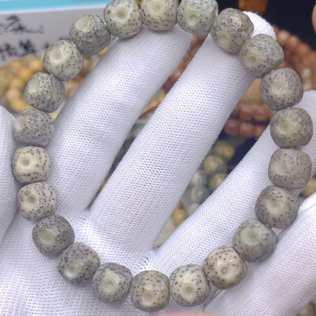 星月菩提吊坠H*10龙鳞单圈