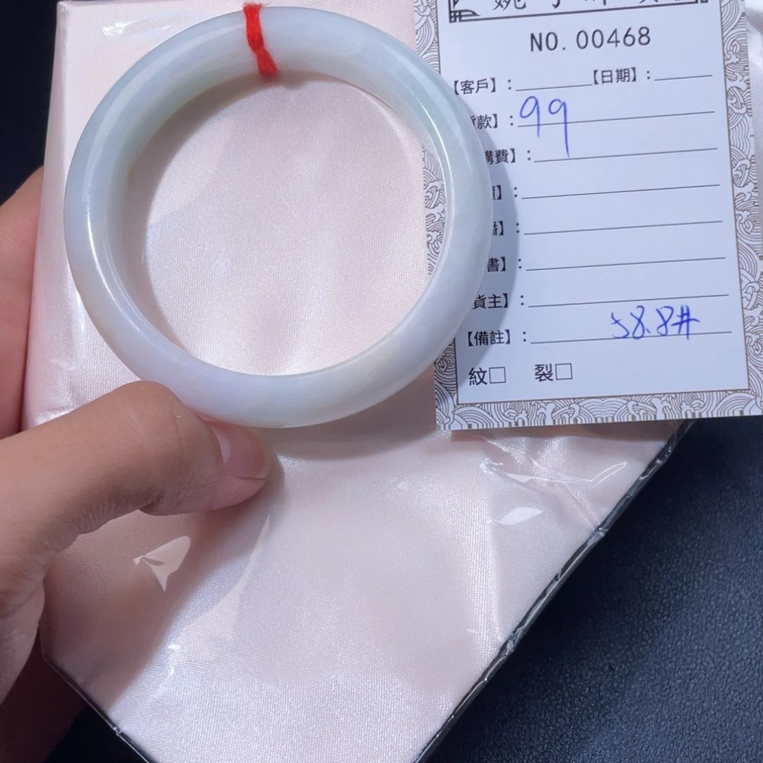 翡翠未镶嵌手镯 00005