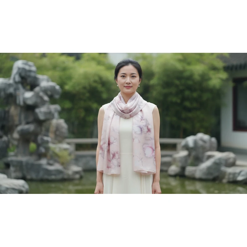 C012 [粉色家人] 180*120左右 围巾防晒披肩