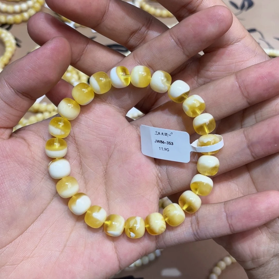 N***e未镶嵌琥珀手串.........