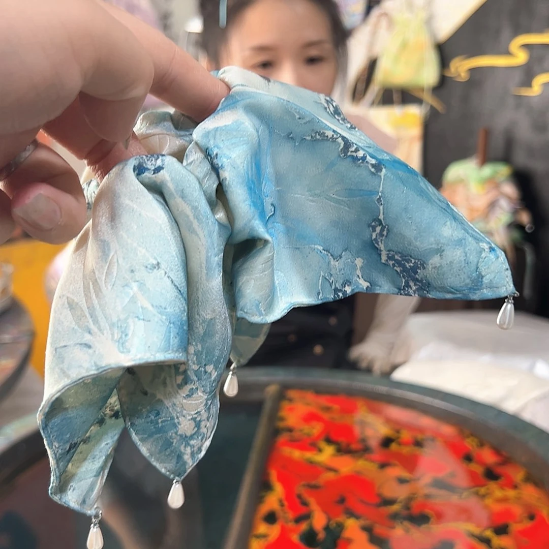 072珍珠发圈手作