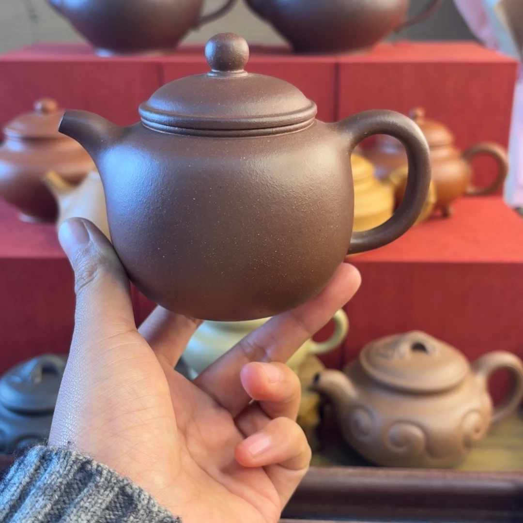 底槽青茶壶孤品福利四号井底槽清半手壶嘴封釉