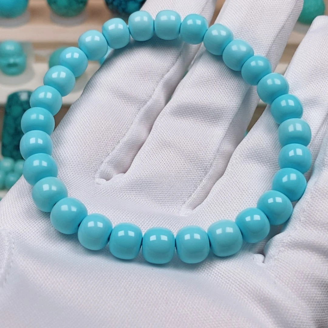 绿松石未镶嵌新款月****电