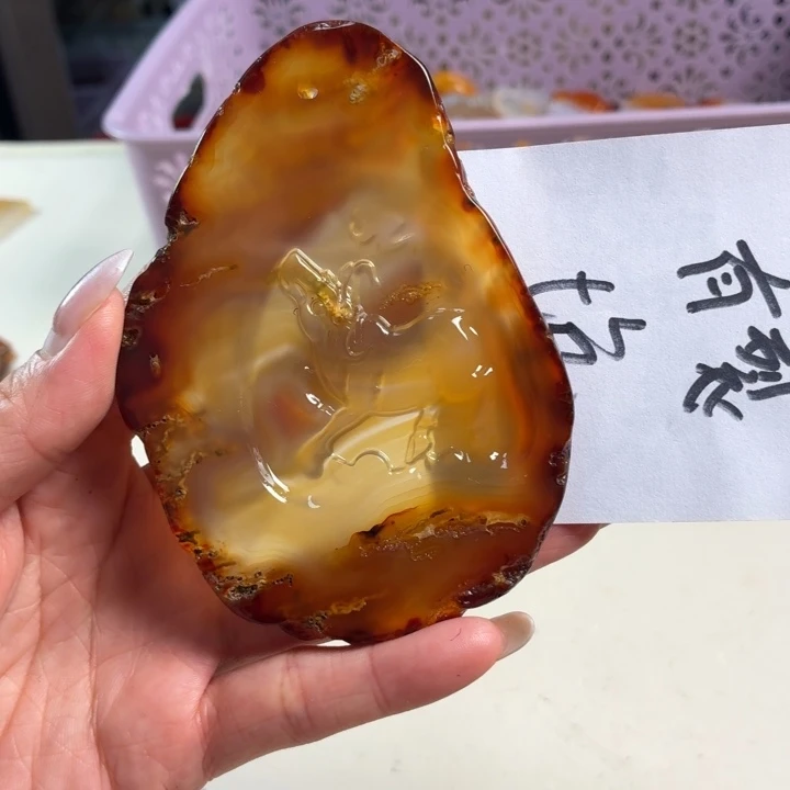 玛瑙/玉髓未镶嵌吊坠(不含链)