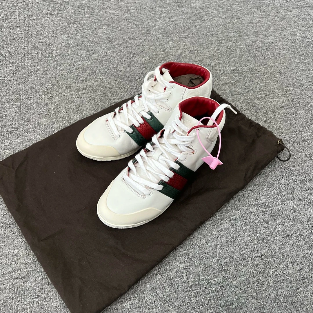 99新 GUCCI/古驰 Gucci高帮休闲鞋
