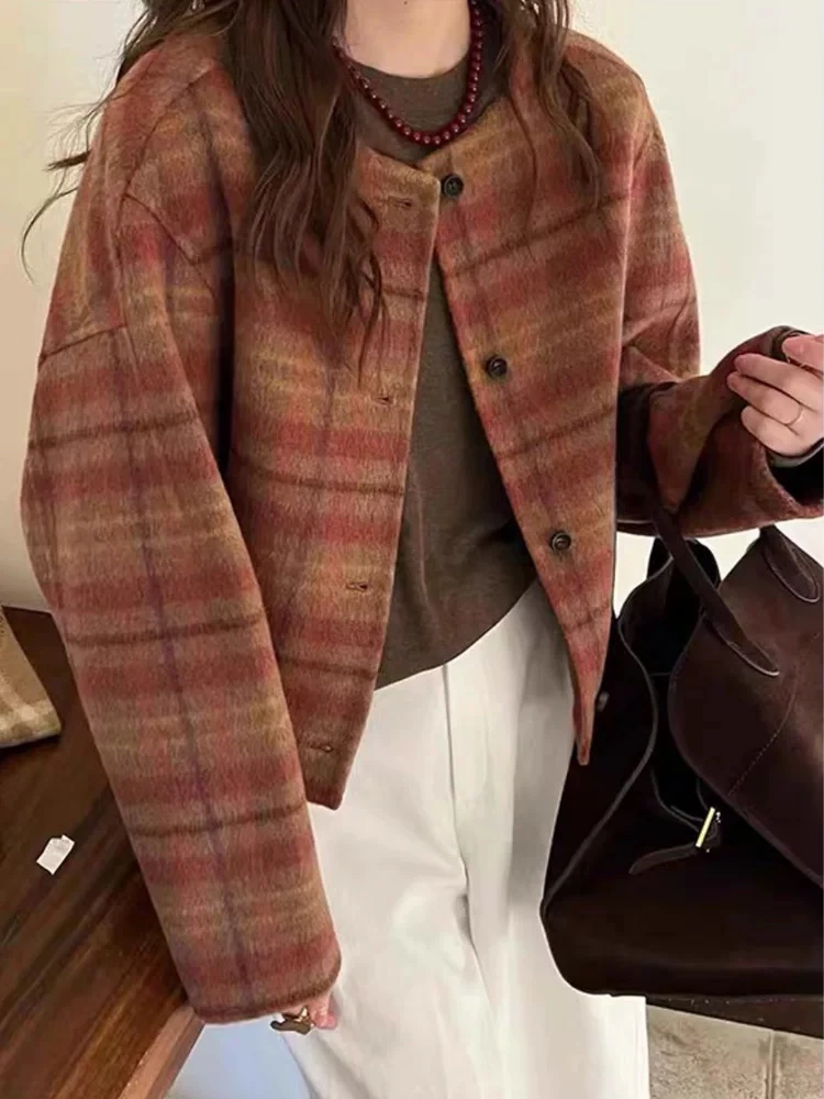 ZEMALA·新款橘色枫叶大衣