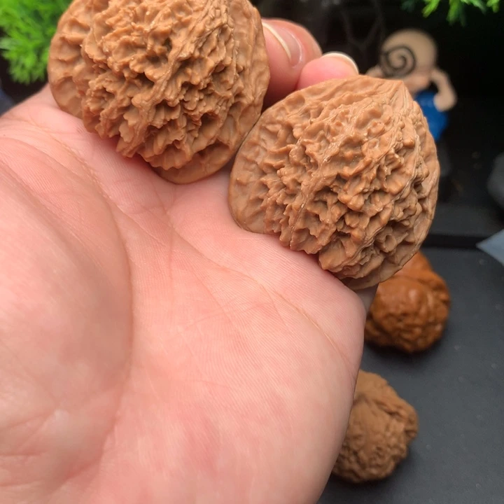 吊坠文玩核桃45尺满天星
