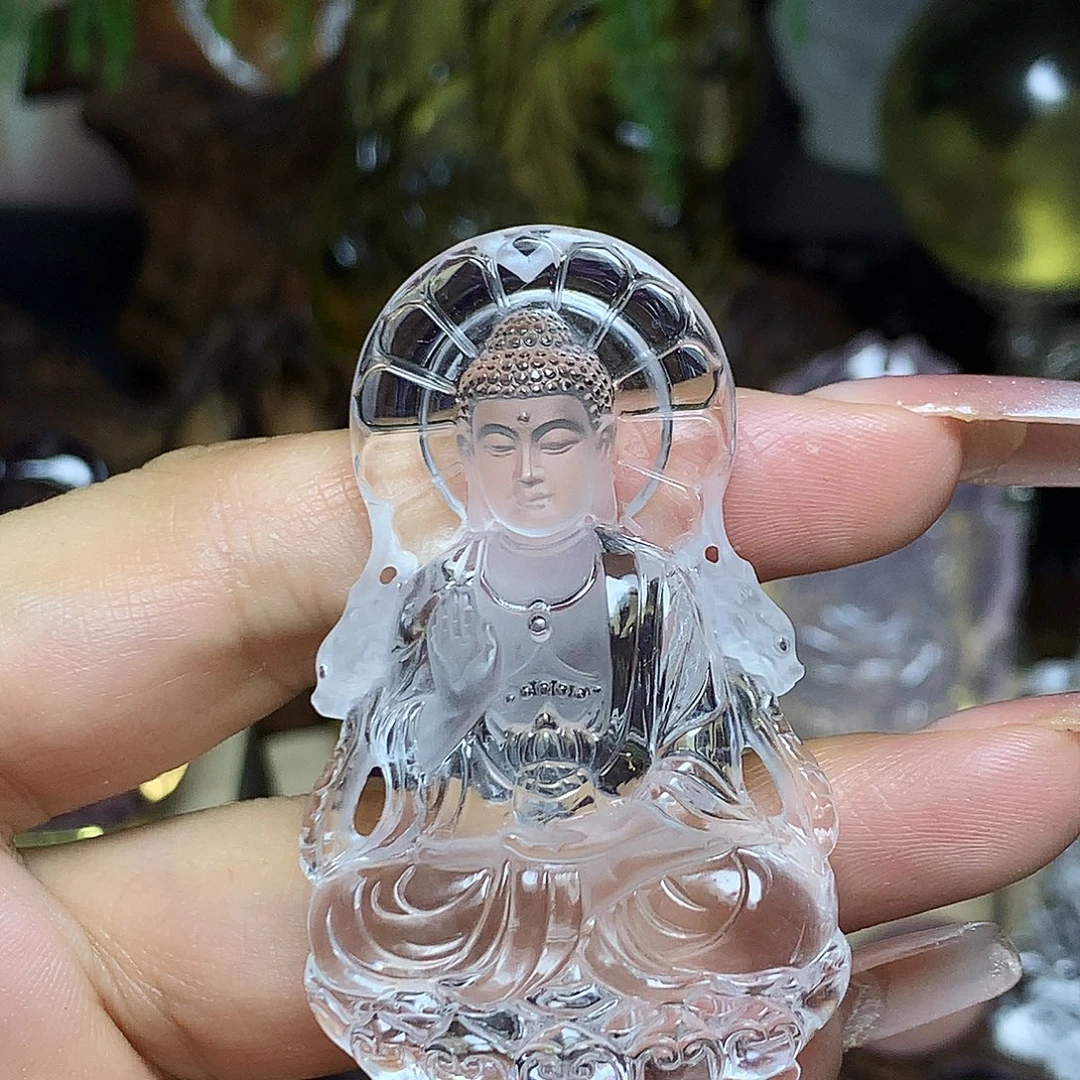 多***姥水晶未镶嵌颈饰天然