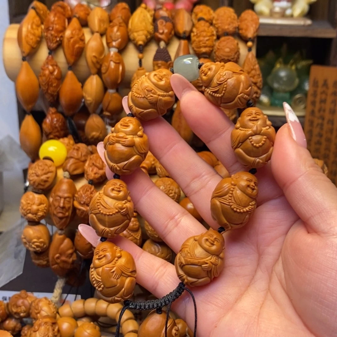 橄榄核手串/手链八宝弥勒