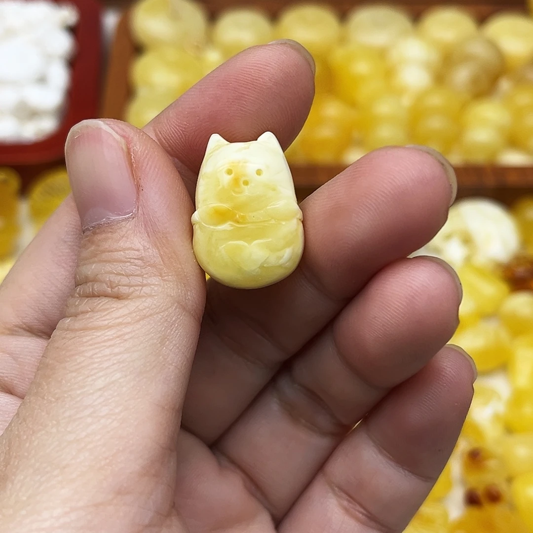 蜜蜡未镶嵌裸石天然