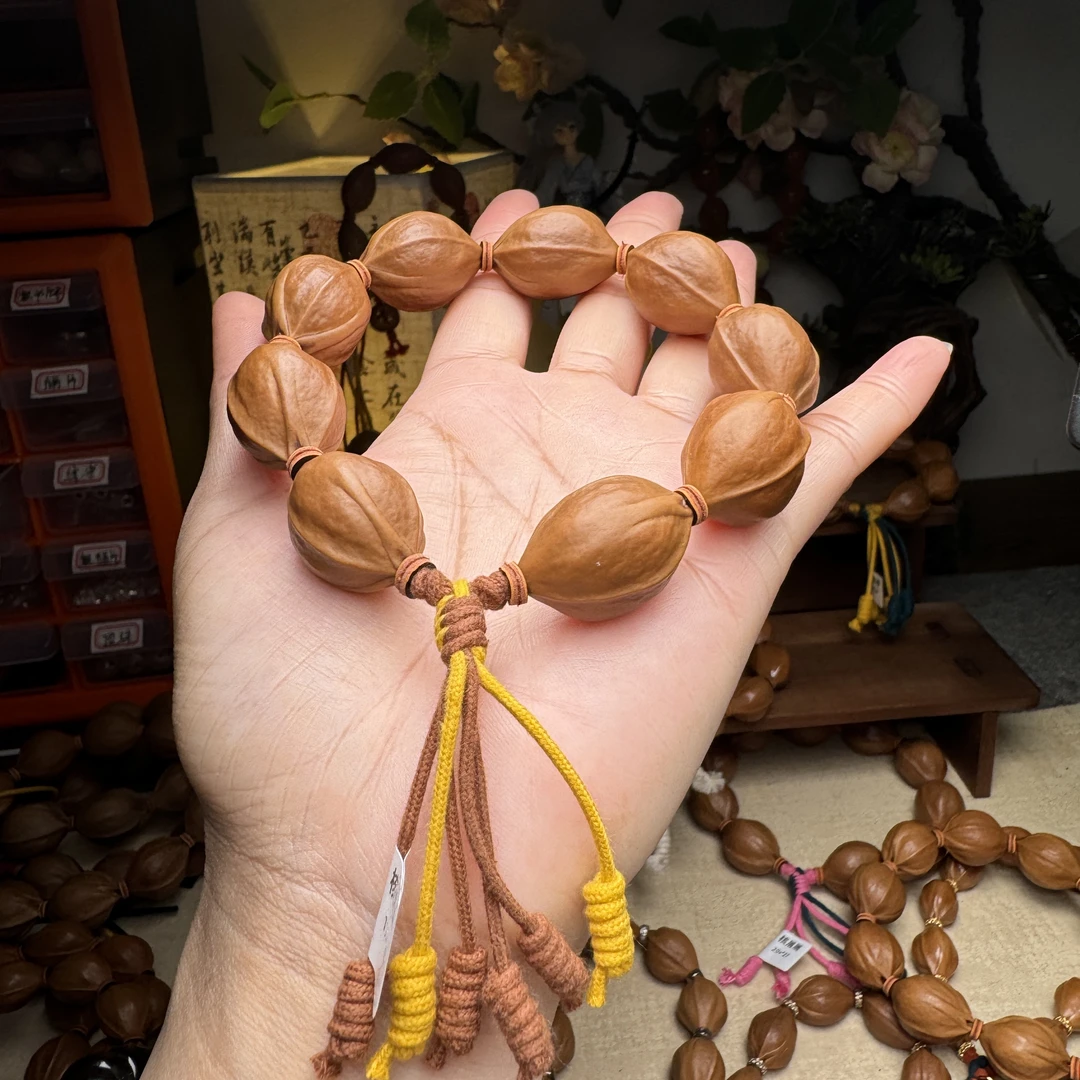 【核居居】1.9+老树籽 正宗梅林铁核橄榄核手串素核哑光