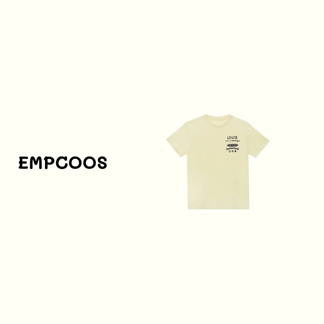 短袖圆领设计印花T恤夏季时尚透气---LT112