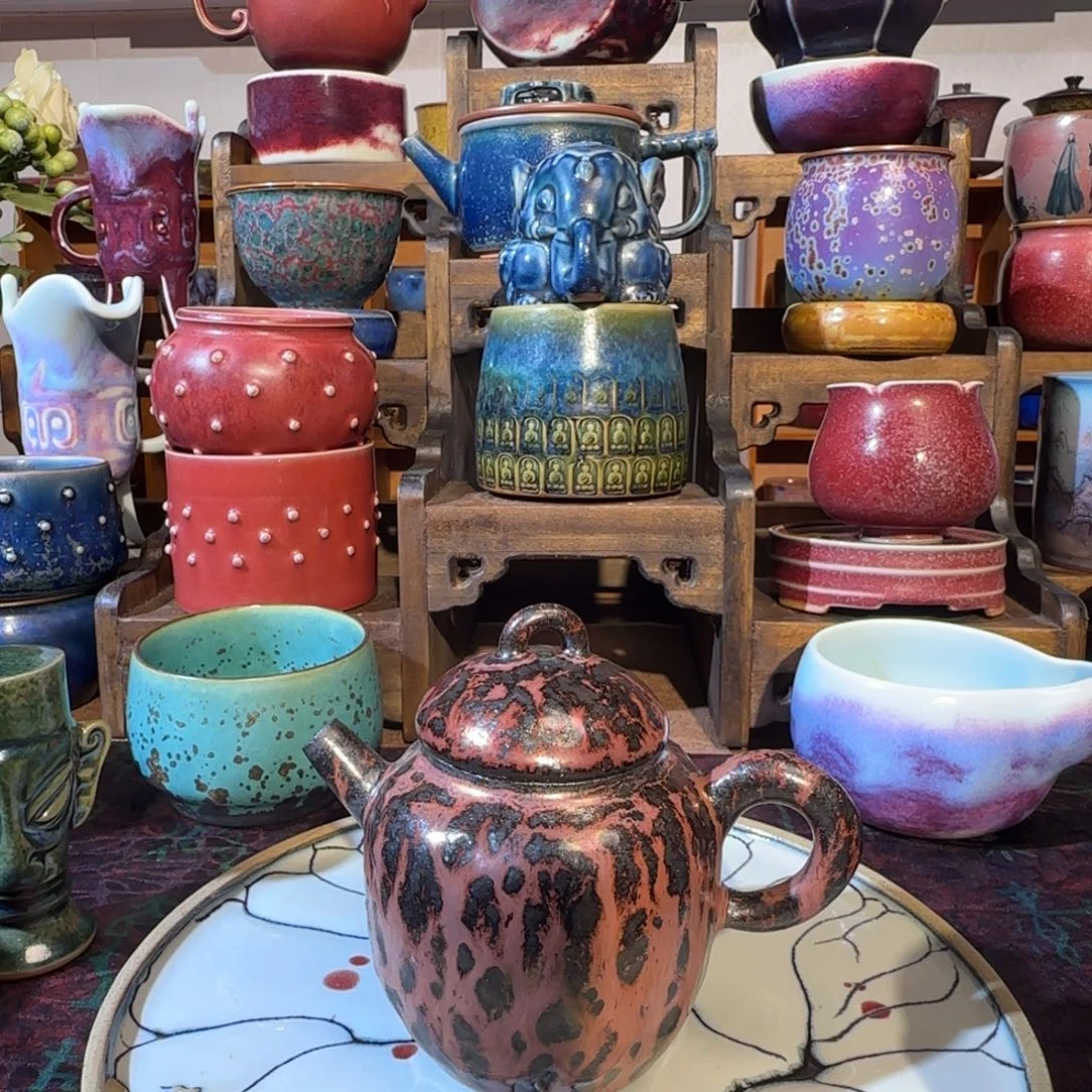 鹰***画钧瓷手作钧瓷手作钧瓷手作