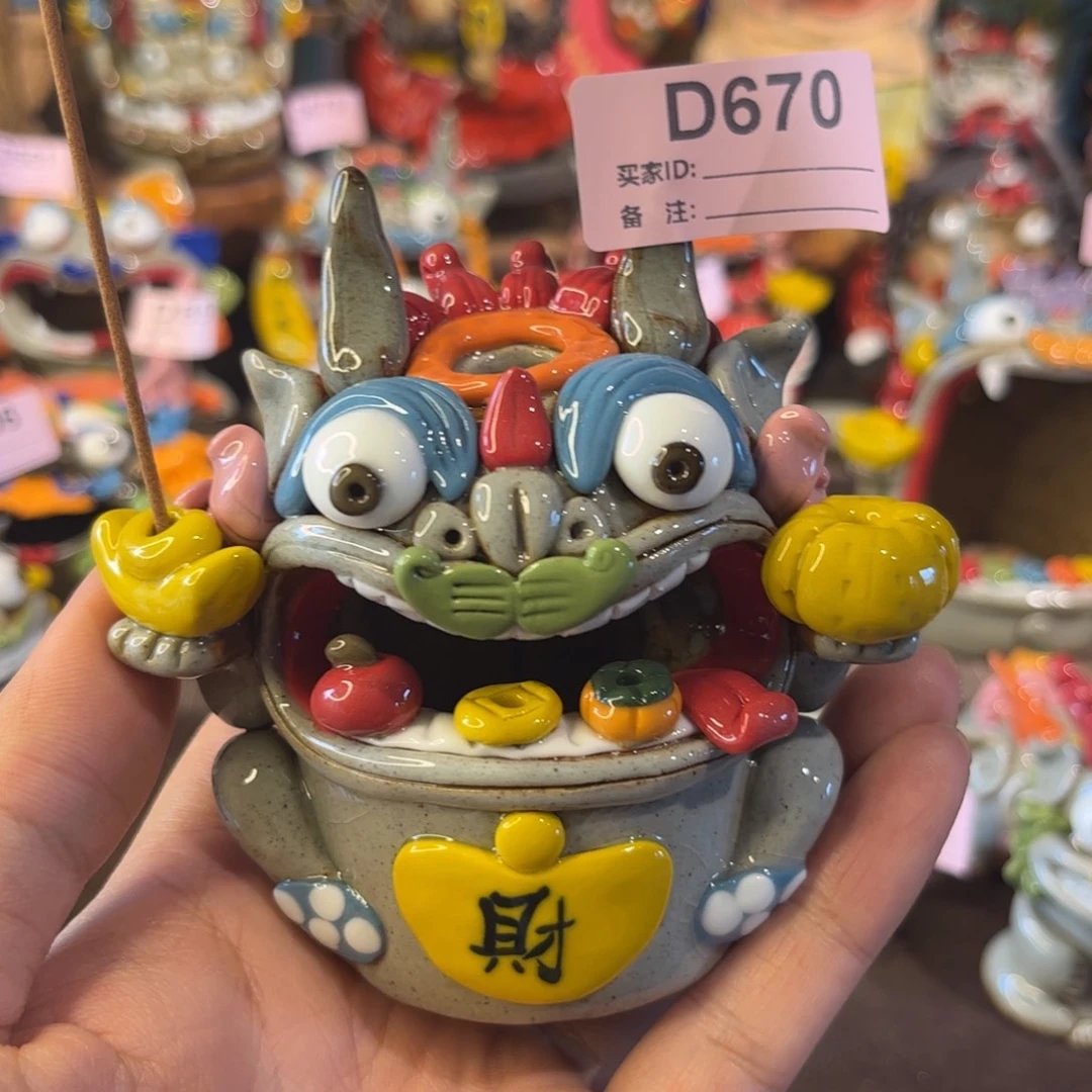 泥塑纯手工茶宠摆件