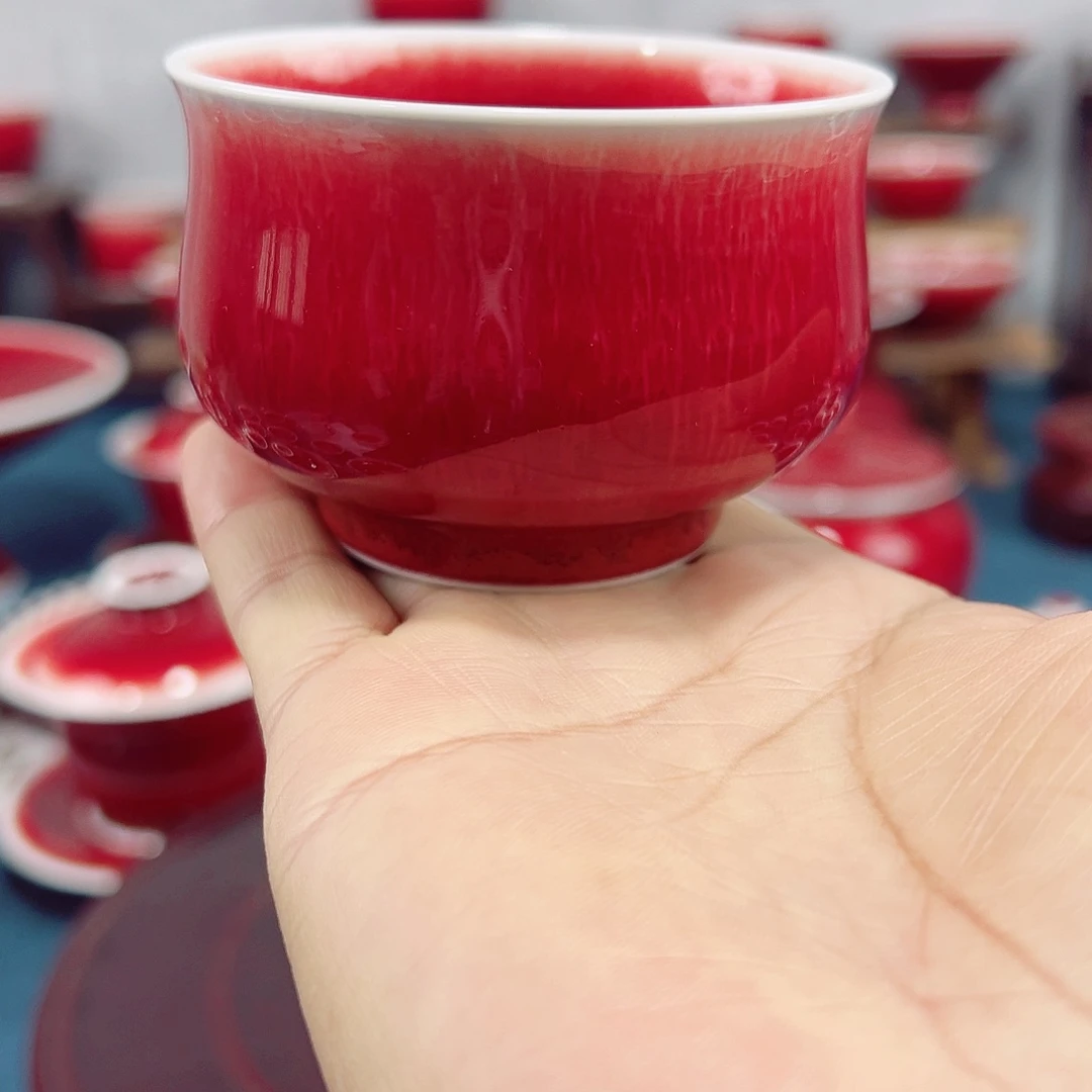 景德镇陶瓷原矿郎红茶具